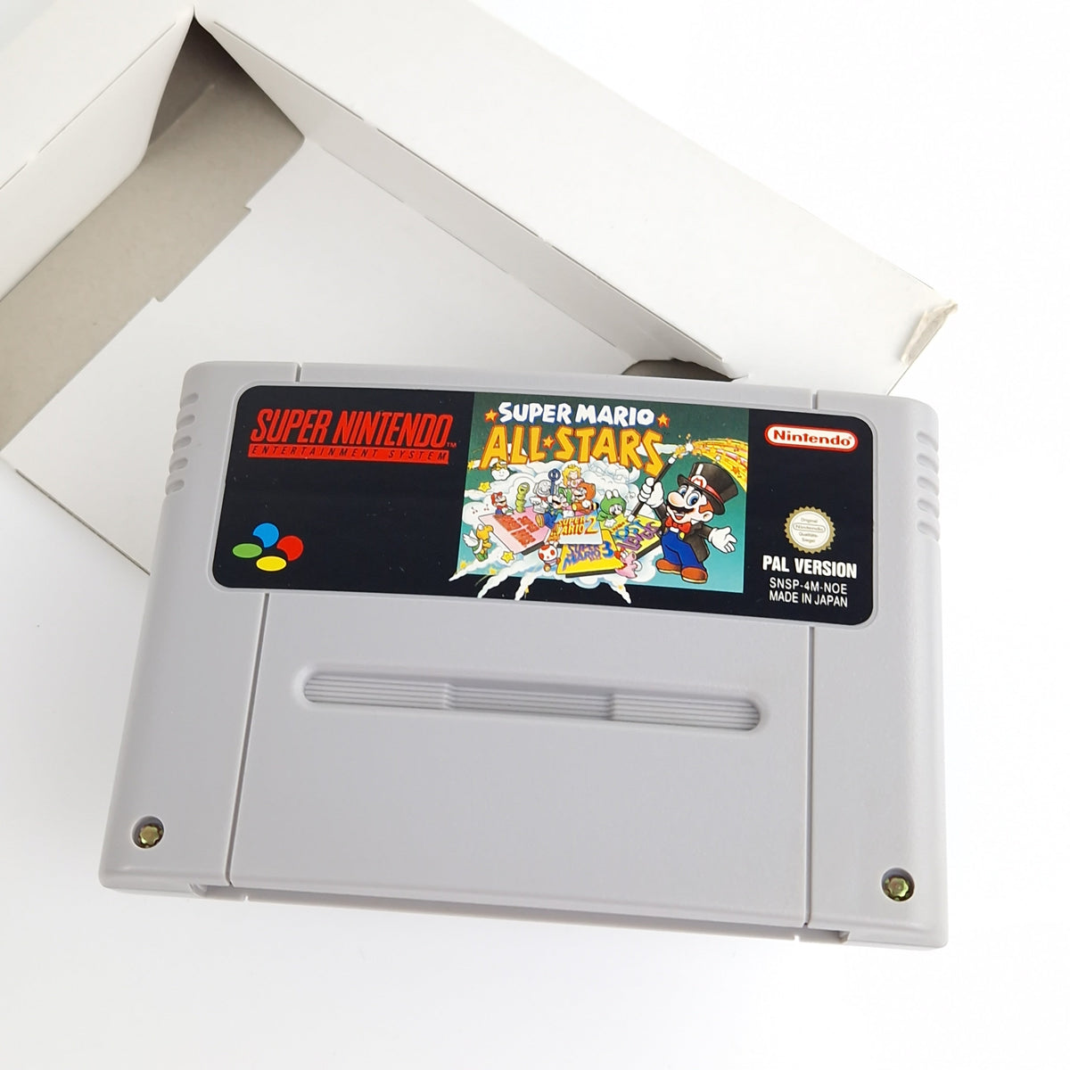 Super Nintendo Spiel – Super Mario Allstars OVP SNES