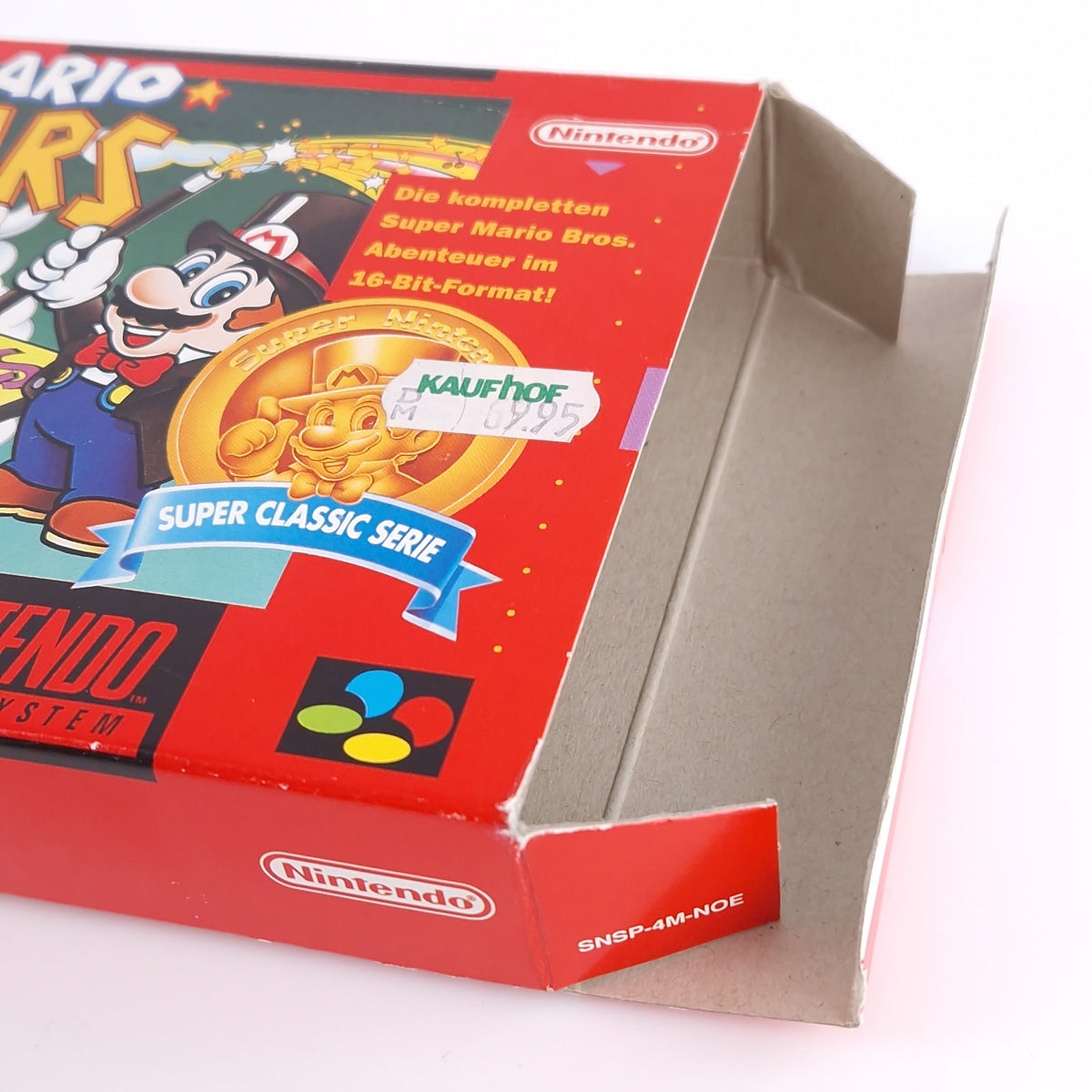 Super Nintendo Spiel – Super Mario Allstars Modul OVP PAL