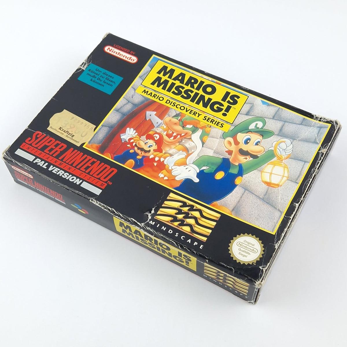 Super Nintendo Spiel – Mario is Missing OVP CIB SNES
