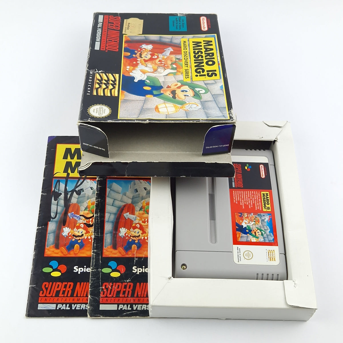 Super Nintendo Spiel – Mario is Missing OVP CIB SNES