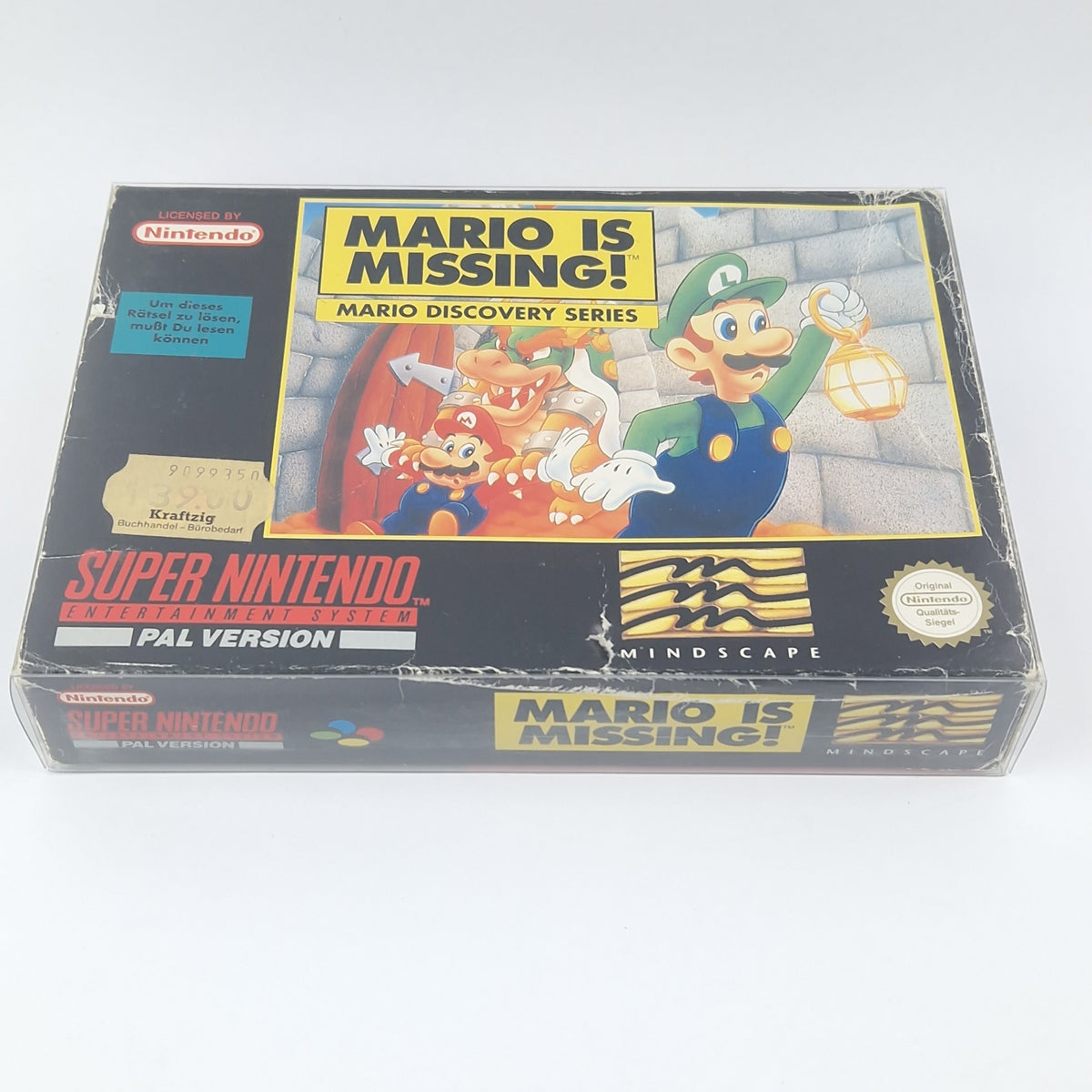 Super Nintendo Spiel – Mario is Missing OVP CIB SNES