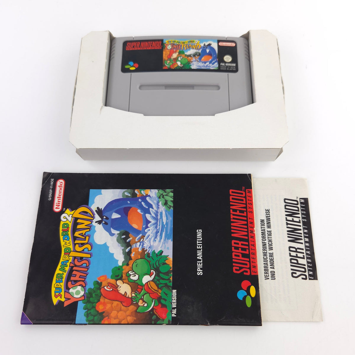 Super Nintendo Spiel – Super Mario World 2 (OVP)