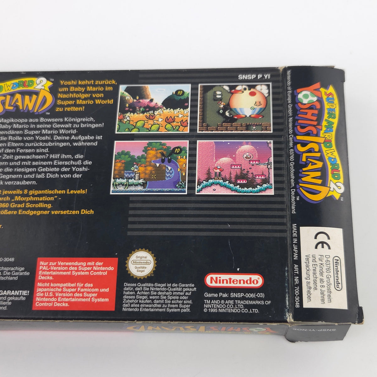 Super Nintendo Spiel – Super Mario World 2 (OVP)