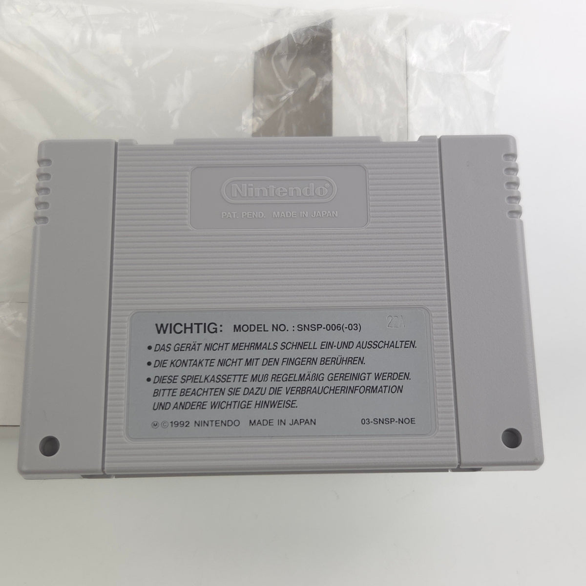 Super Nintendo Spiel – Super Mario World 2 Yoshis Island OVP