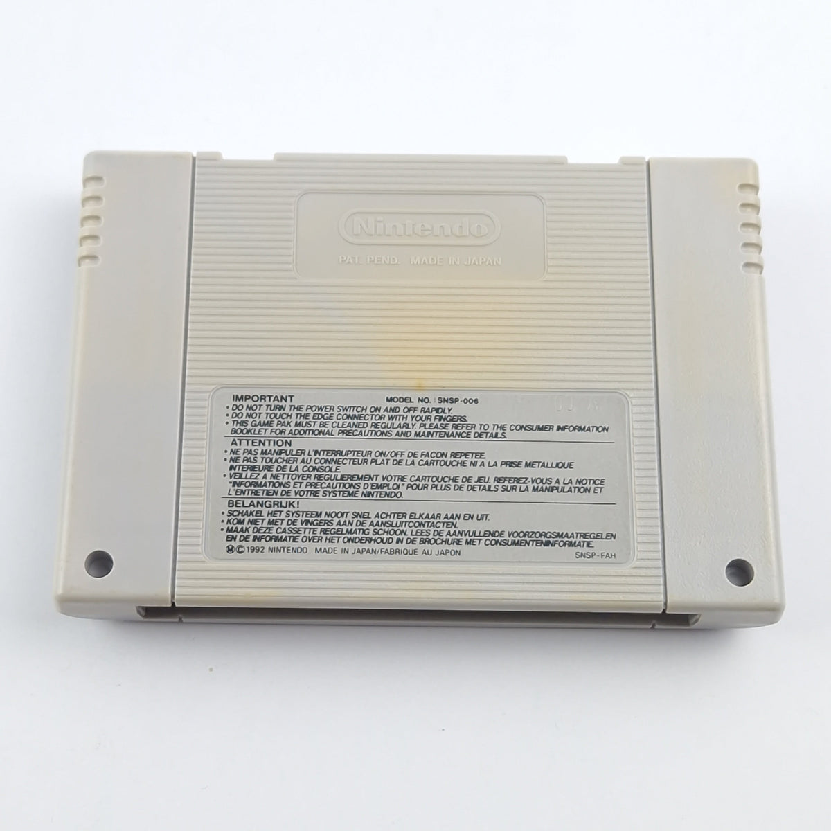 Super Nintendo Spiel – Super Mario World (PAL FAH)