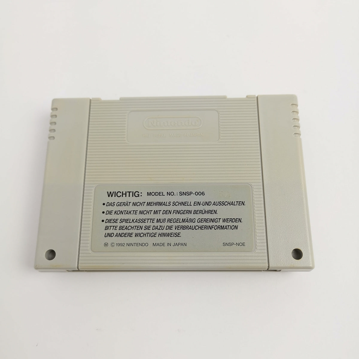 Super Nintendo Spiel – Super Mario World (SNES PAL NOE)
