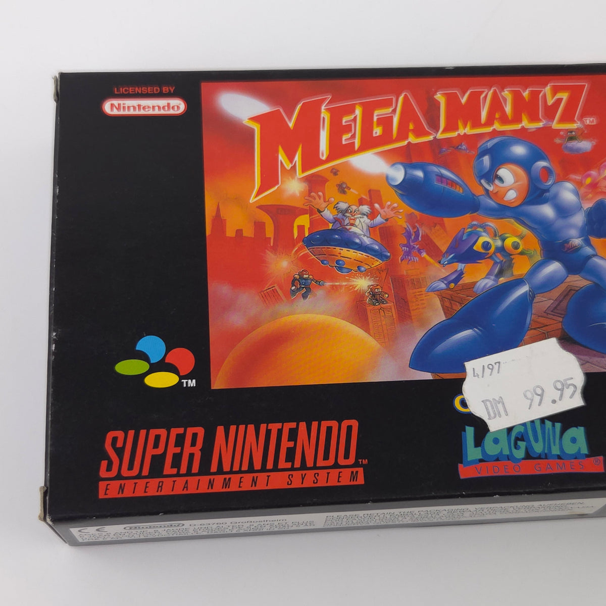Super Nintendo Spiel – Mega Man 7 (OVP PAL)