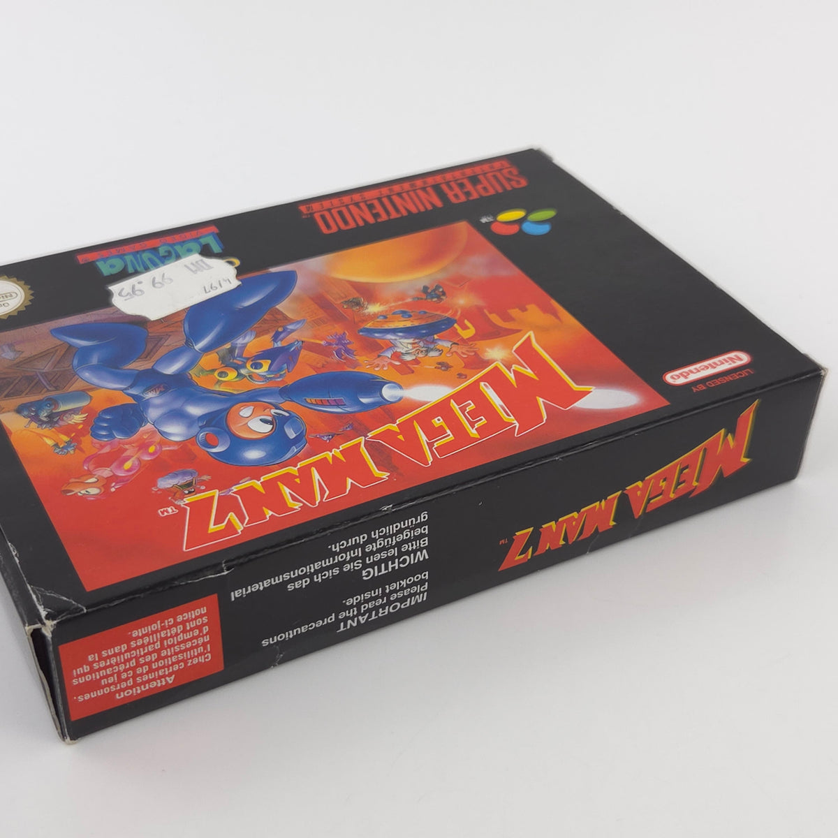 Super Nintendo Spiel – Mega Man 7 (OVP PAL)