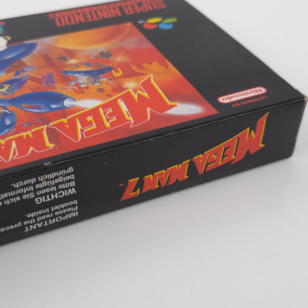 Super Nintendo Spiel – Mega Man 7 (OVP PAL)