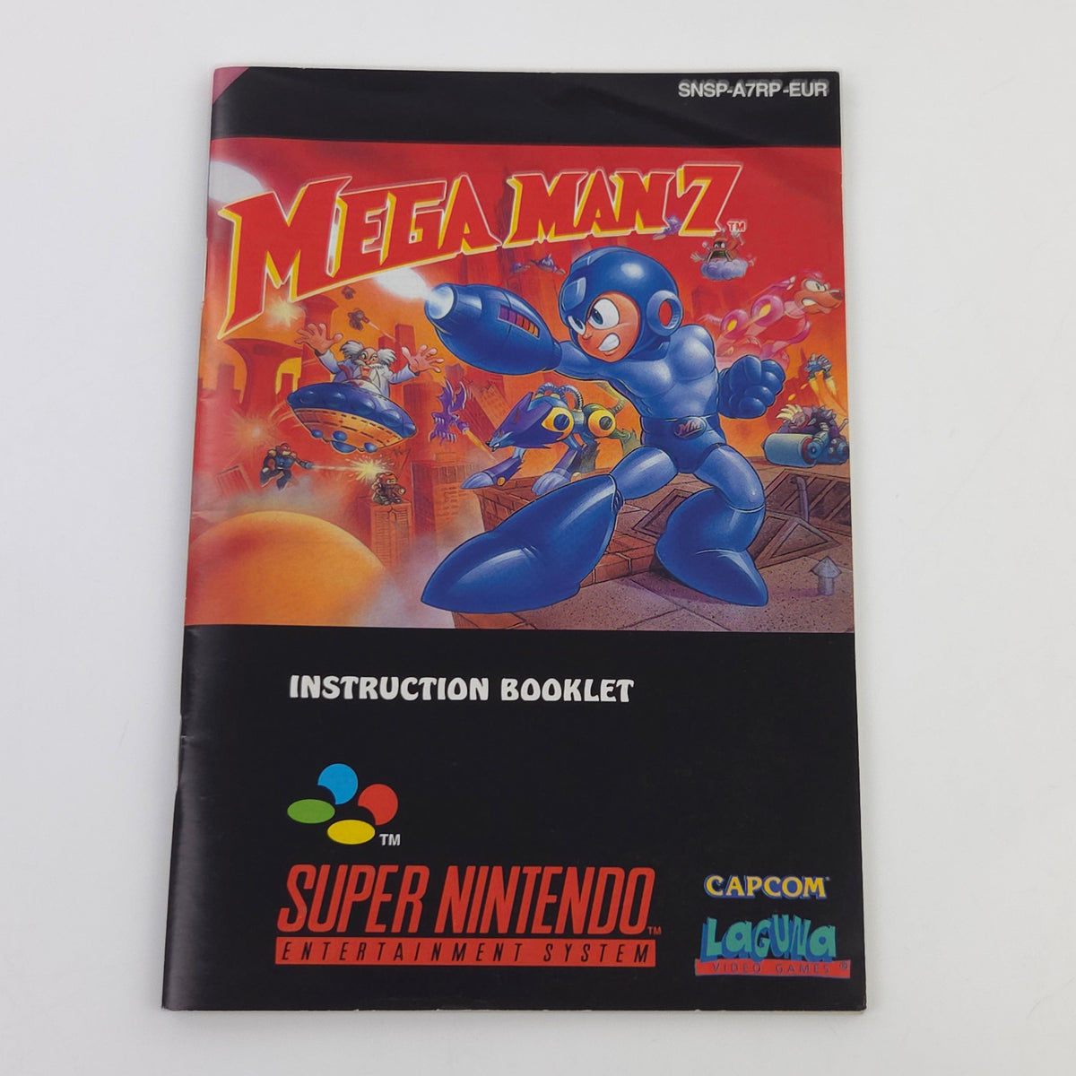 Super Nintendo Spiel – Mega Man 7 (OVP PAL)