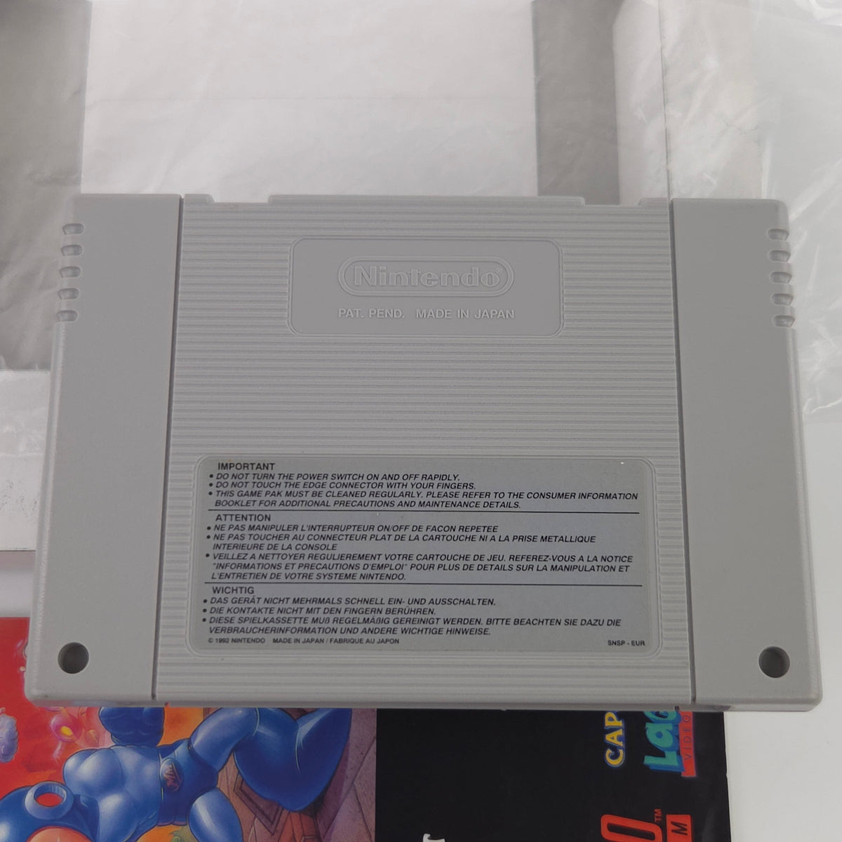 Super Nintendo Spiel – Mega Man 7 (OVP PAL)