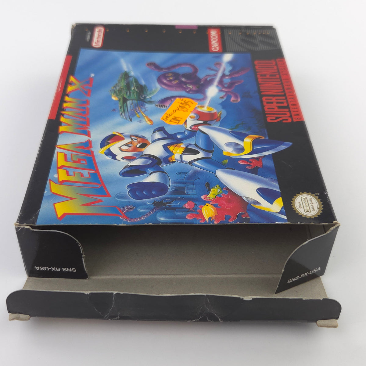 Super Nintendo Spiel – Mega Man X (SNES OVP)