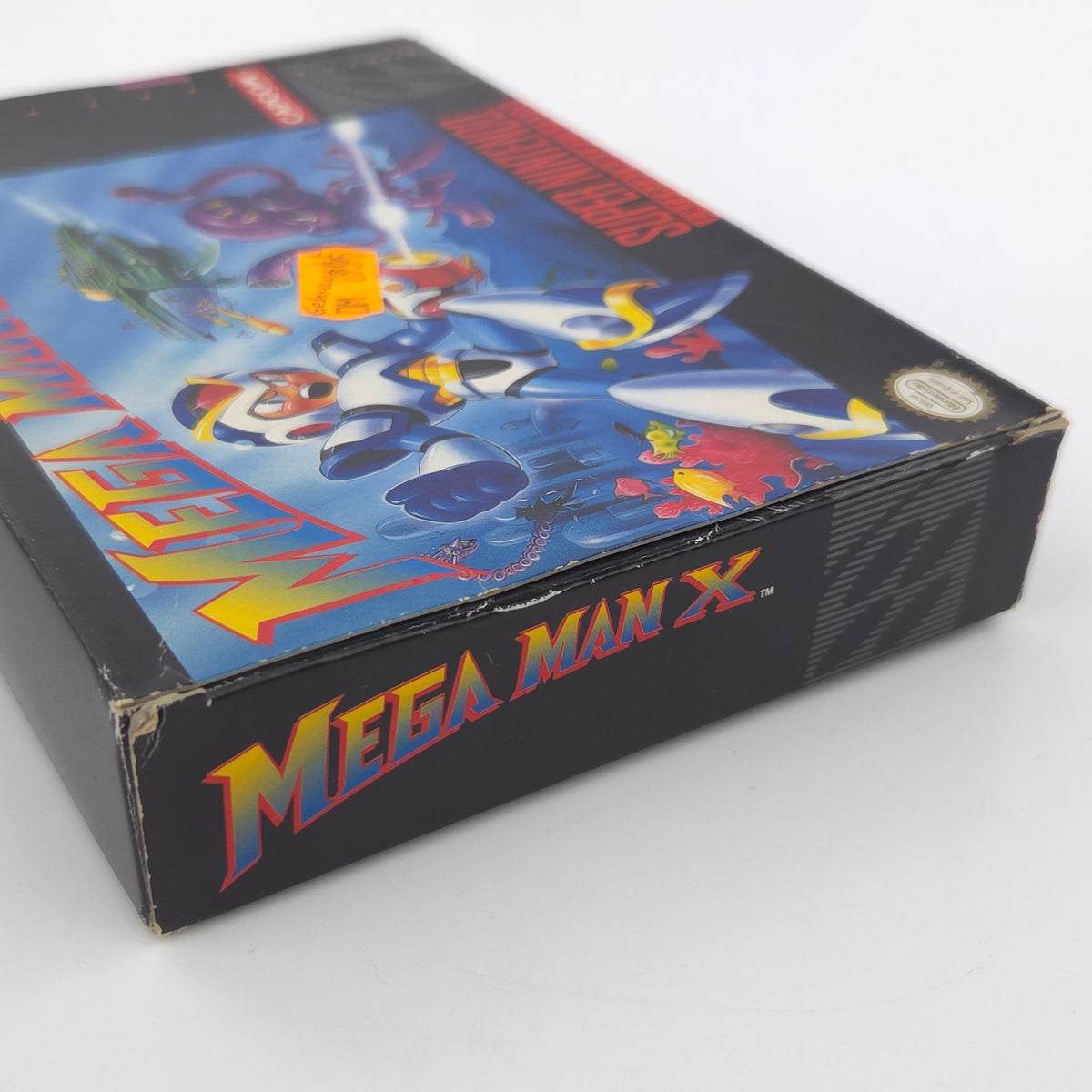 Super Nintendo Spiel – Mega Man X (SNES OVP)