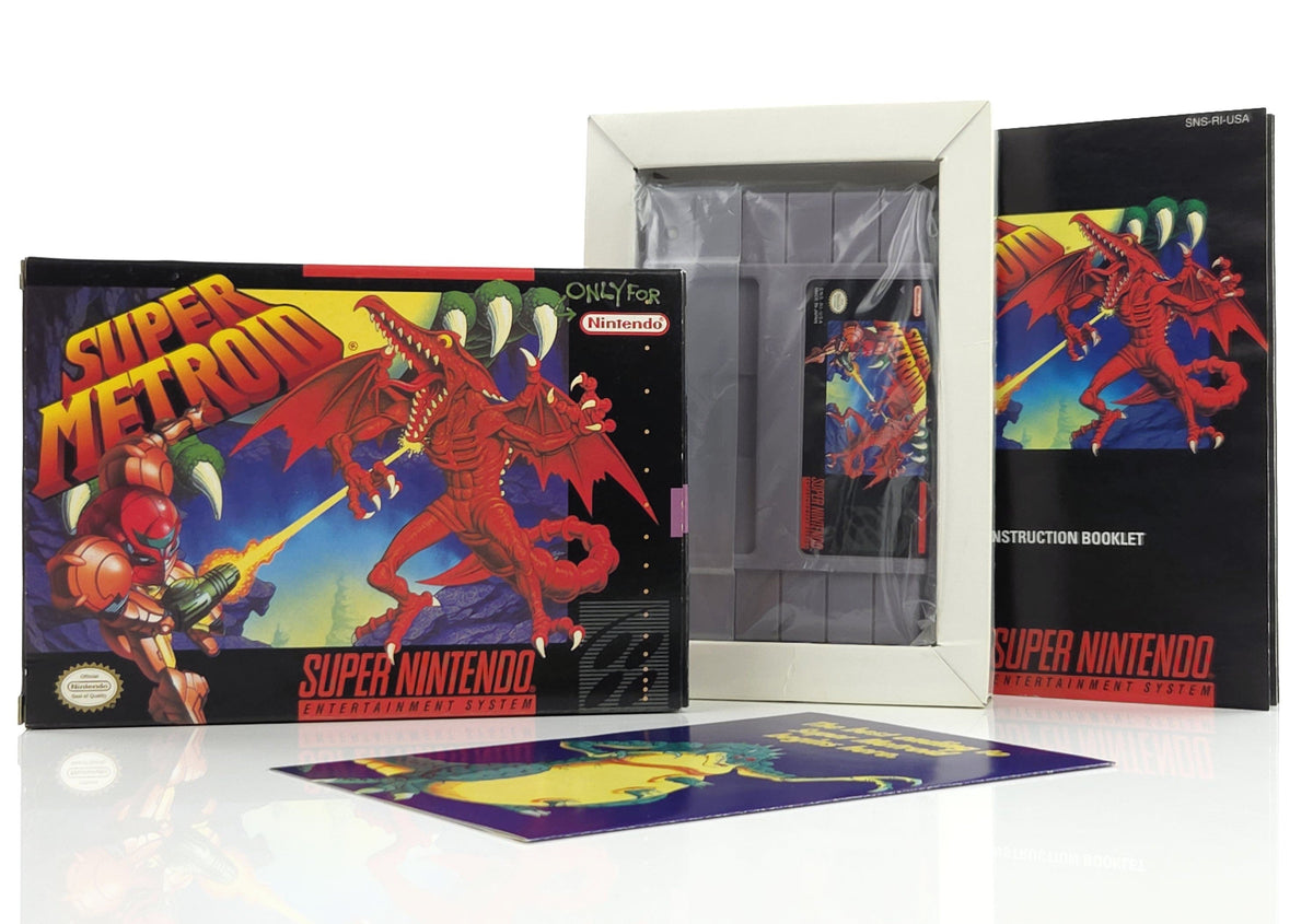 Super Nintendo Spiel – Super Metroid (OVP USA SNES)