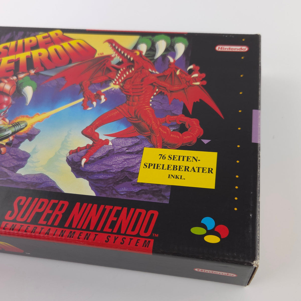 Super Nintendo Spiel – Super Metroid (SNES OVP PAL)