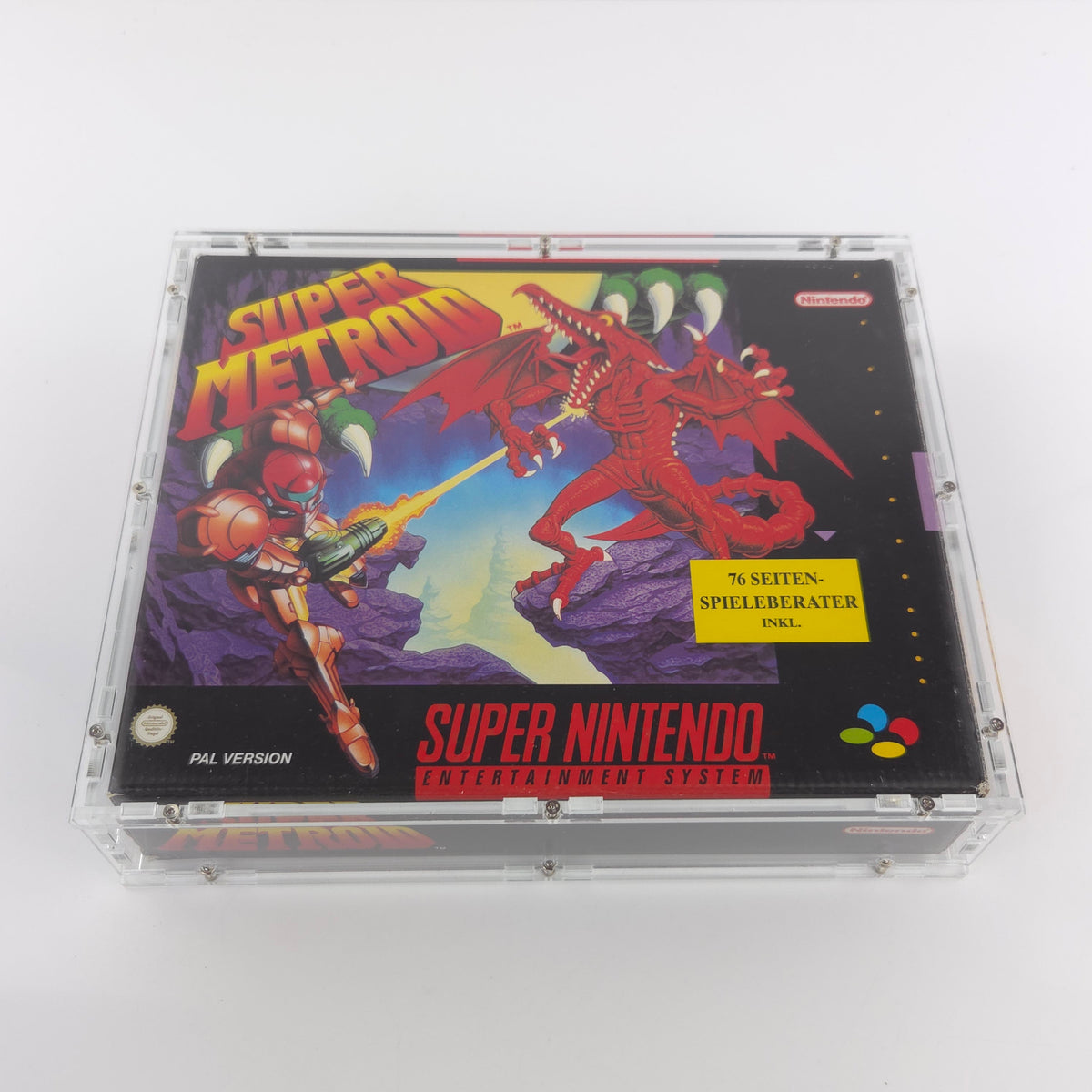 Super Nintendo Spiel – Super Metroid (SNES OVP PAL)