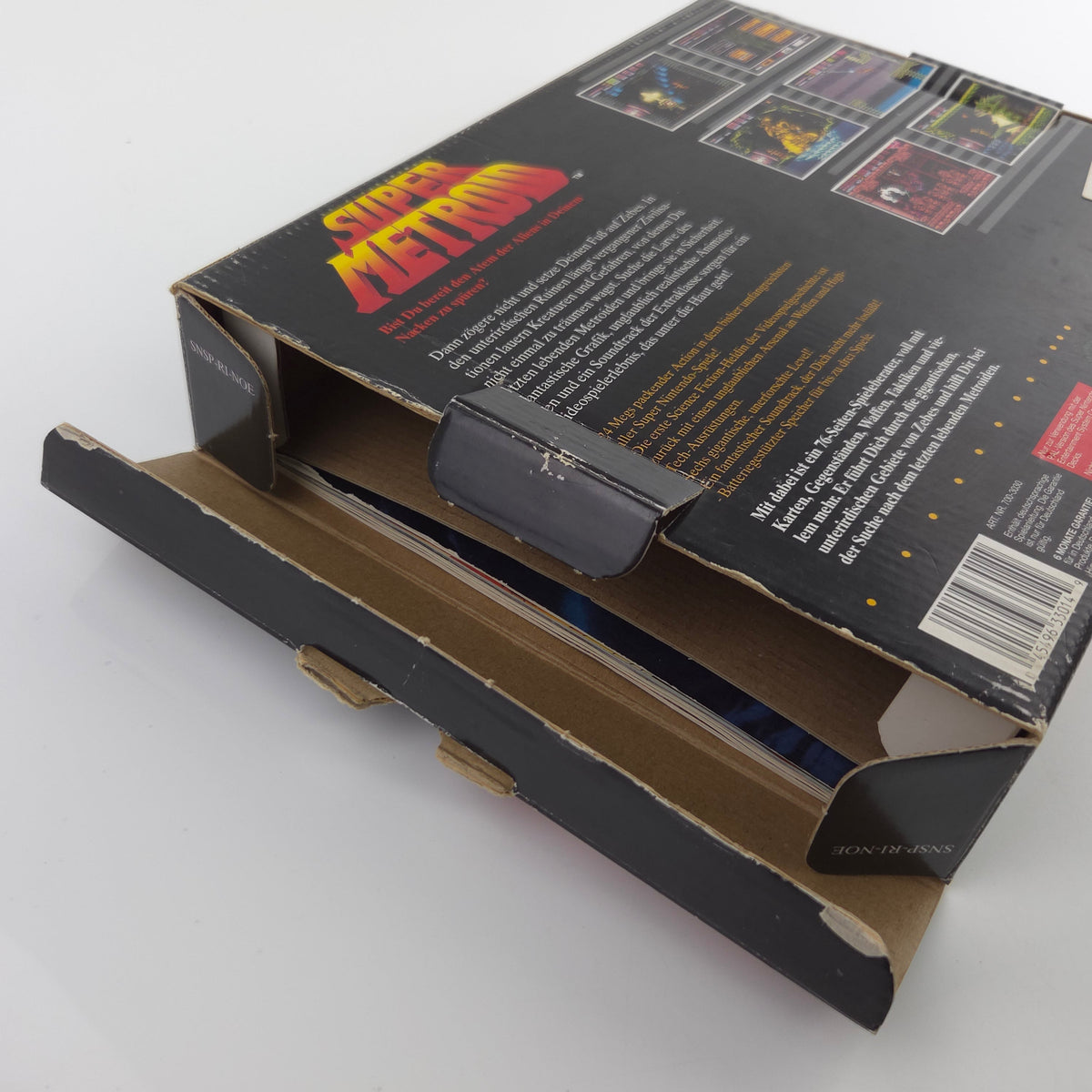 Super Nintendo Spiel – Super Metroid (SNES OVP)