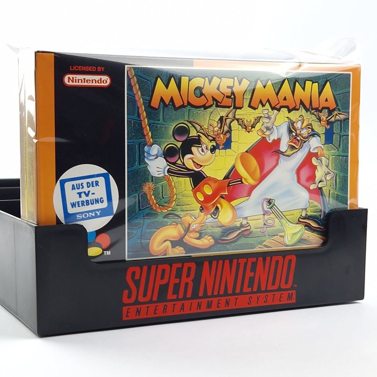 Super Nintendo Spiel – Mickey Mania OVP PAL CIB SNES Disney