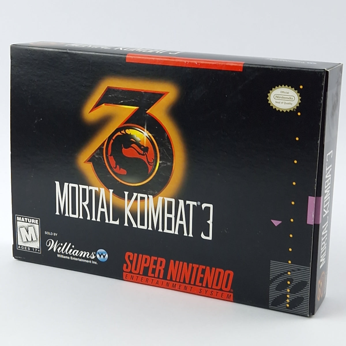 Super Nintendo Spiel – Mortal Kombat 3 OVP SNES USA