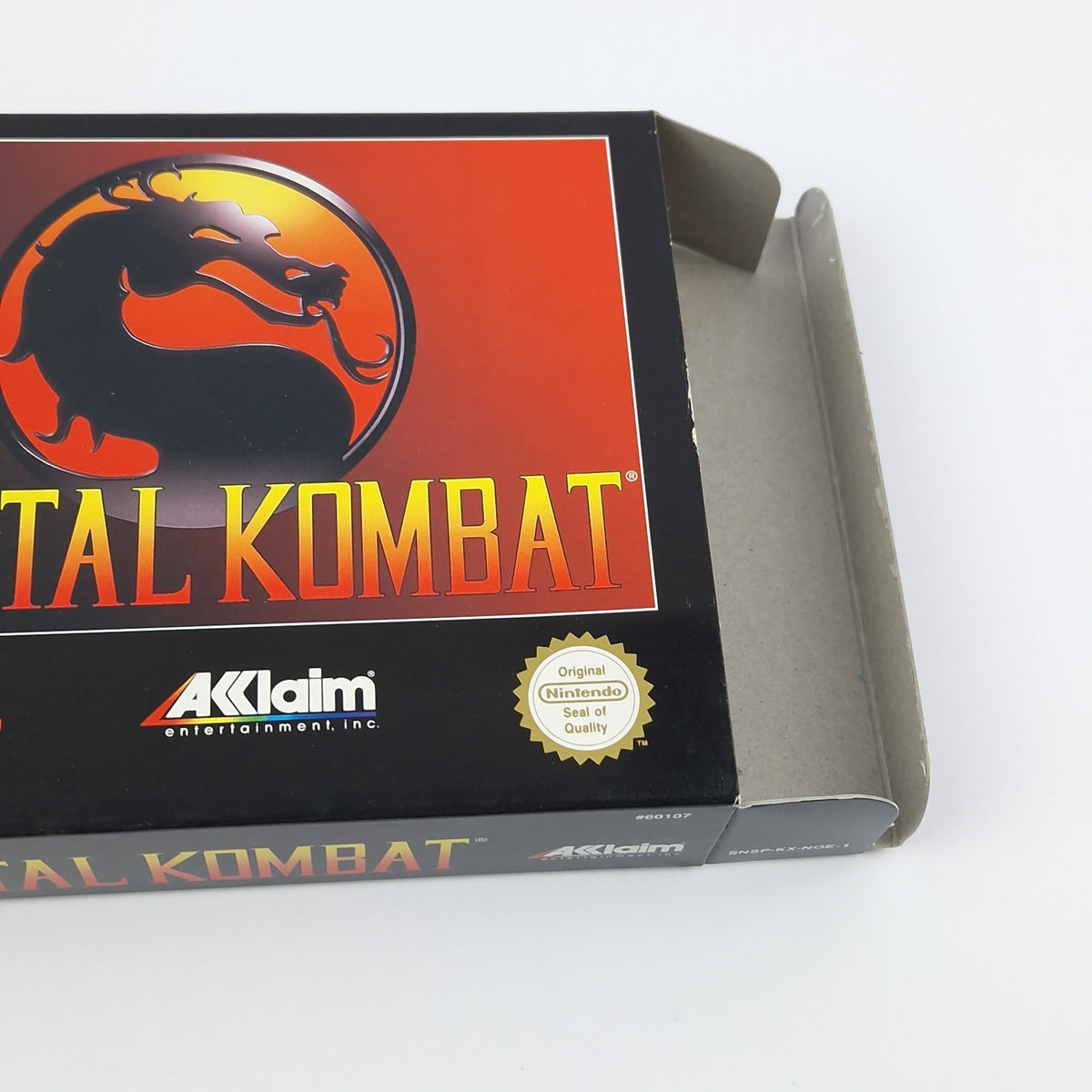 Super Nintendo Spiel – Mortal Kombat OVP CIB PAL EUR