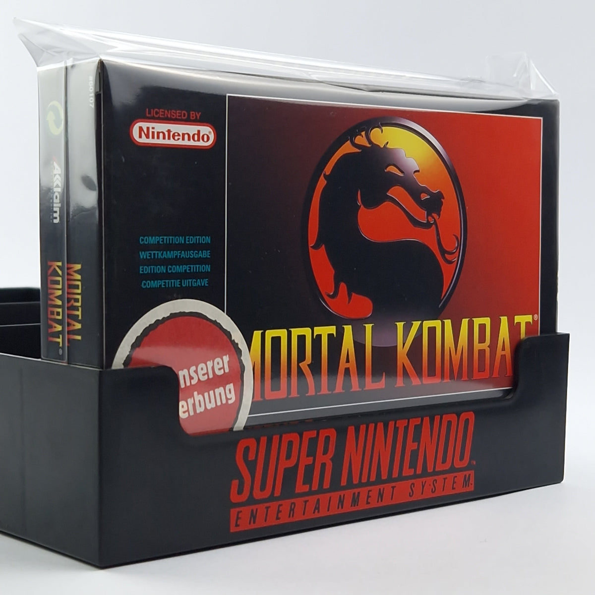 Super Nintendo Spiel – Mortal Kombat OVP CIB PAL EUR