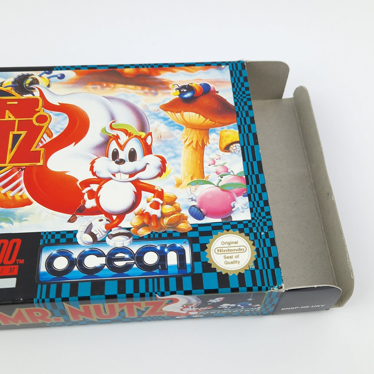Super Nintendo Spiel – Mr. Nutz Modul Anleitung OVP PAL