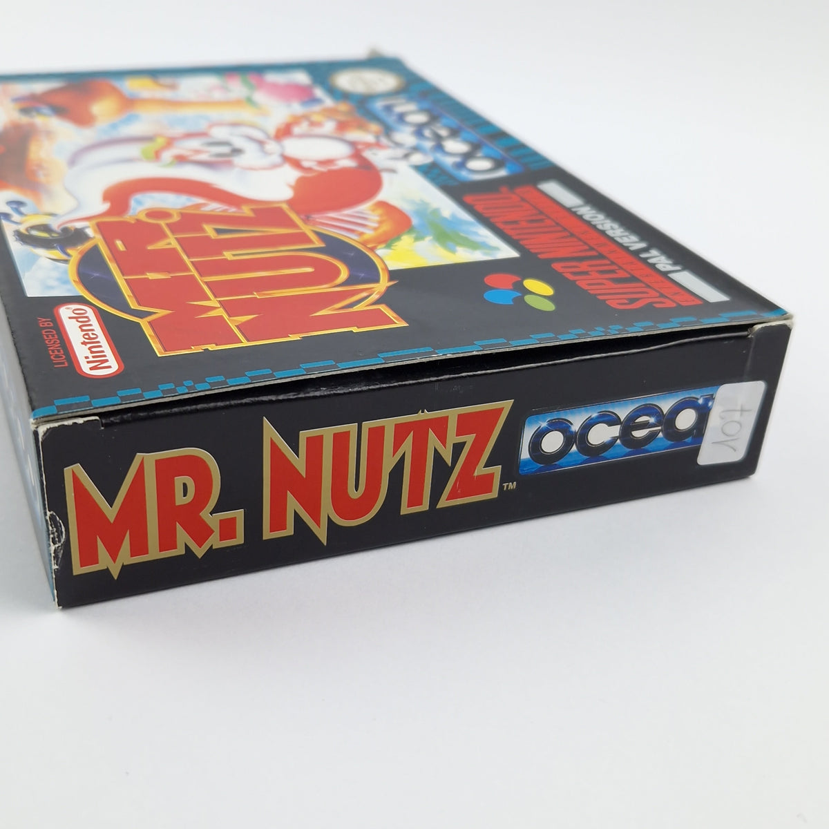 Super Nintendo Spiel – Mr. Nutz Modul Anleitung OVP PAL