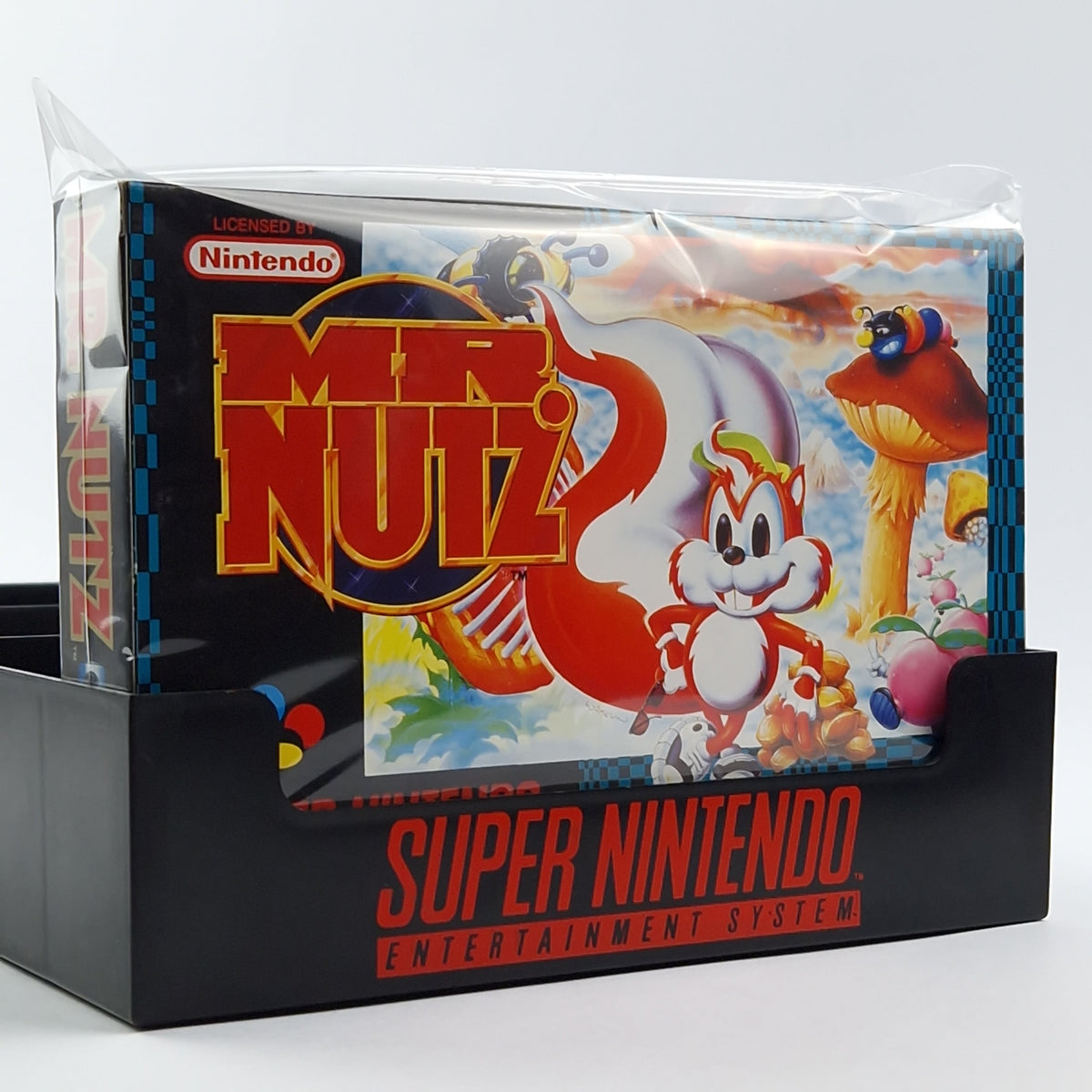 Super Nintendo Spiel – Mr. Nutz Modul Anleitung OVP PAL