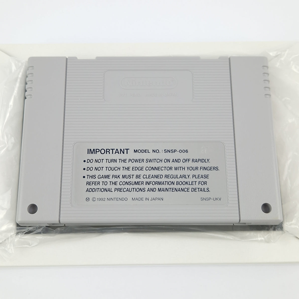Super Nintendo Spiel – Mr. Nutz Modul Anleitung OVP PAL