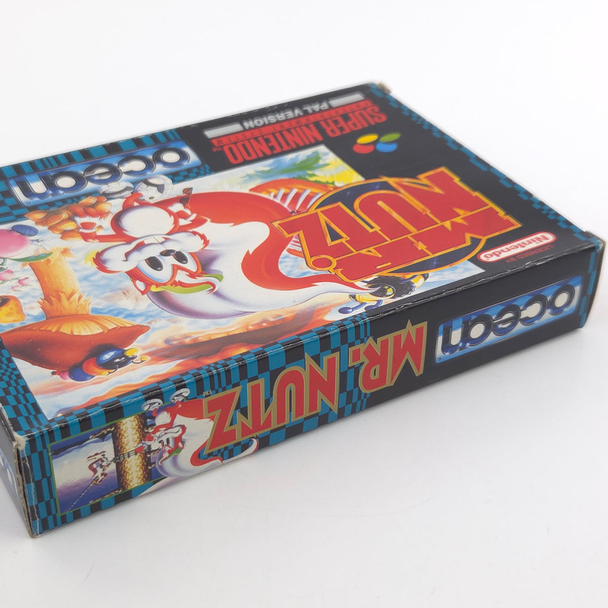 Super Nintendo Spiel – Mr. Nutz (SNES OVP PAL)