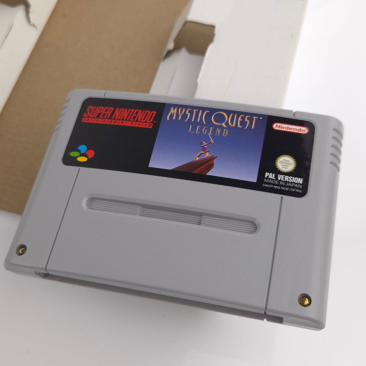 Super Nintendo Spiel – Mystic Quest Legend OVP PAL