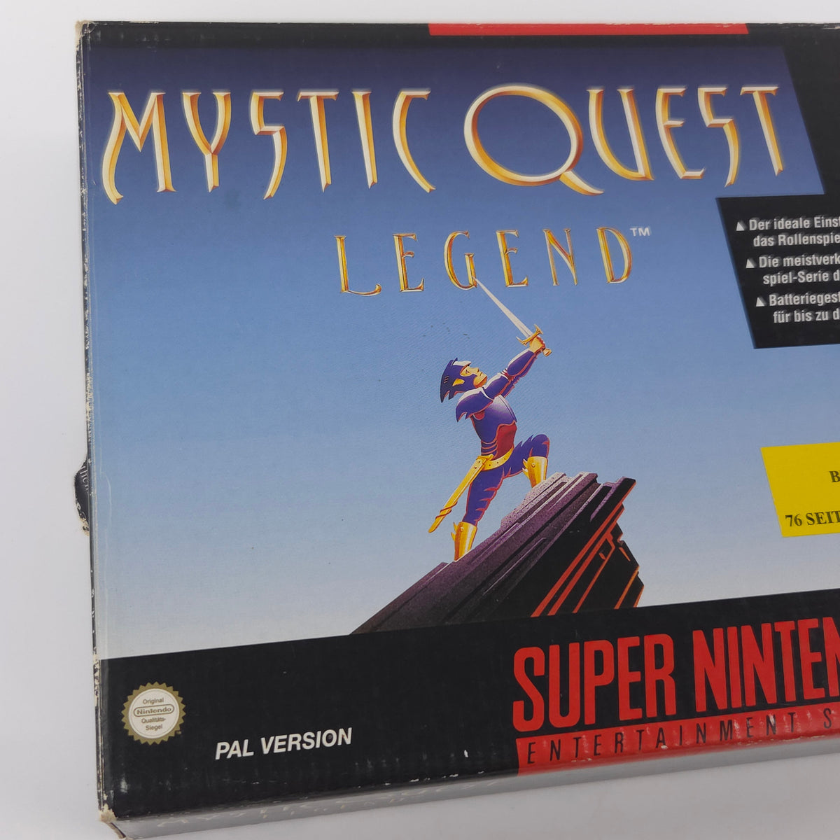 Super Nintendo Spiel – Mystic Quest Legend OVP PAL
