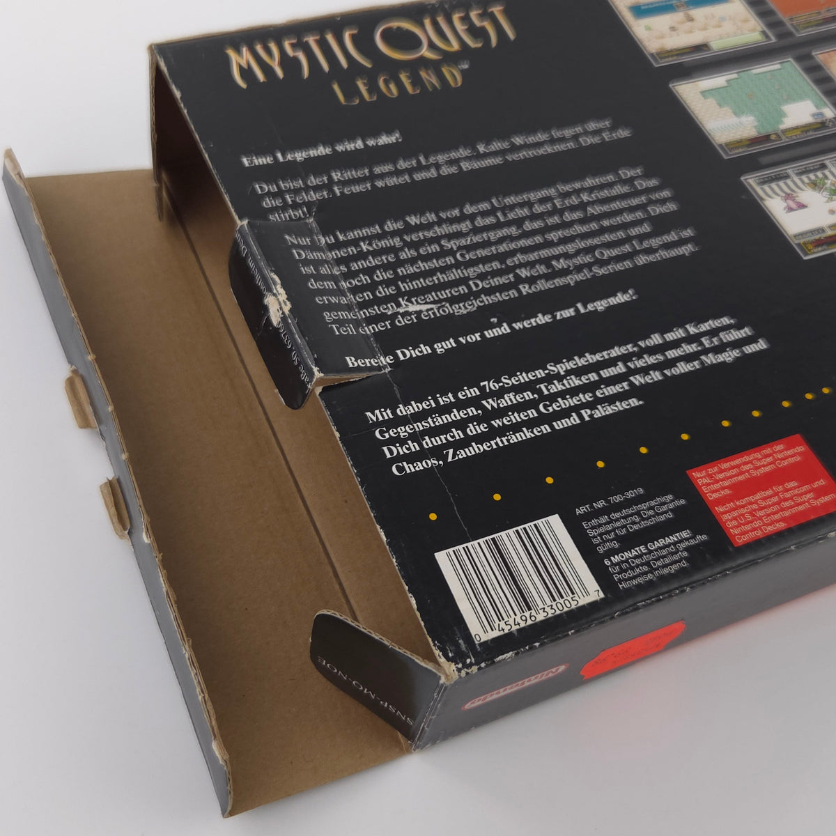 Super Nintendo Spiel – Mystic Quest Legend OVP PAL