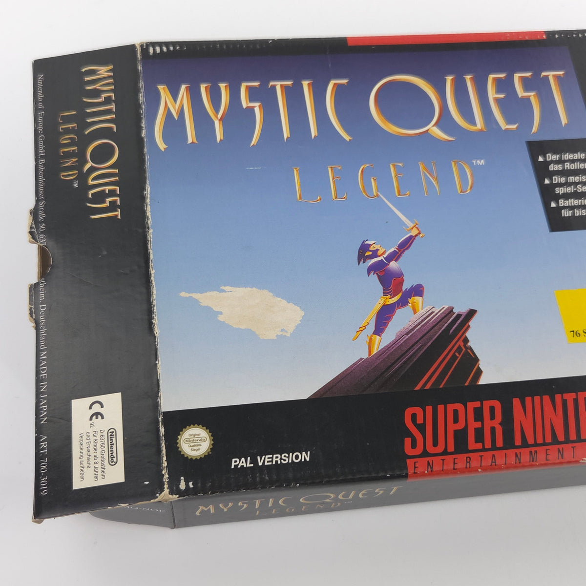 Super Nintendo Spiel – Mystic Quest Legend (OVP)