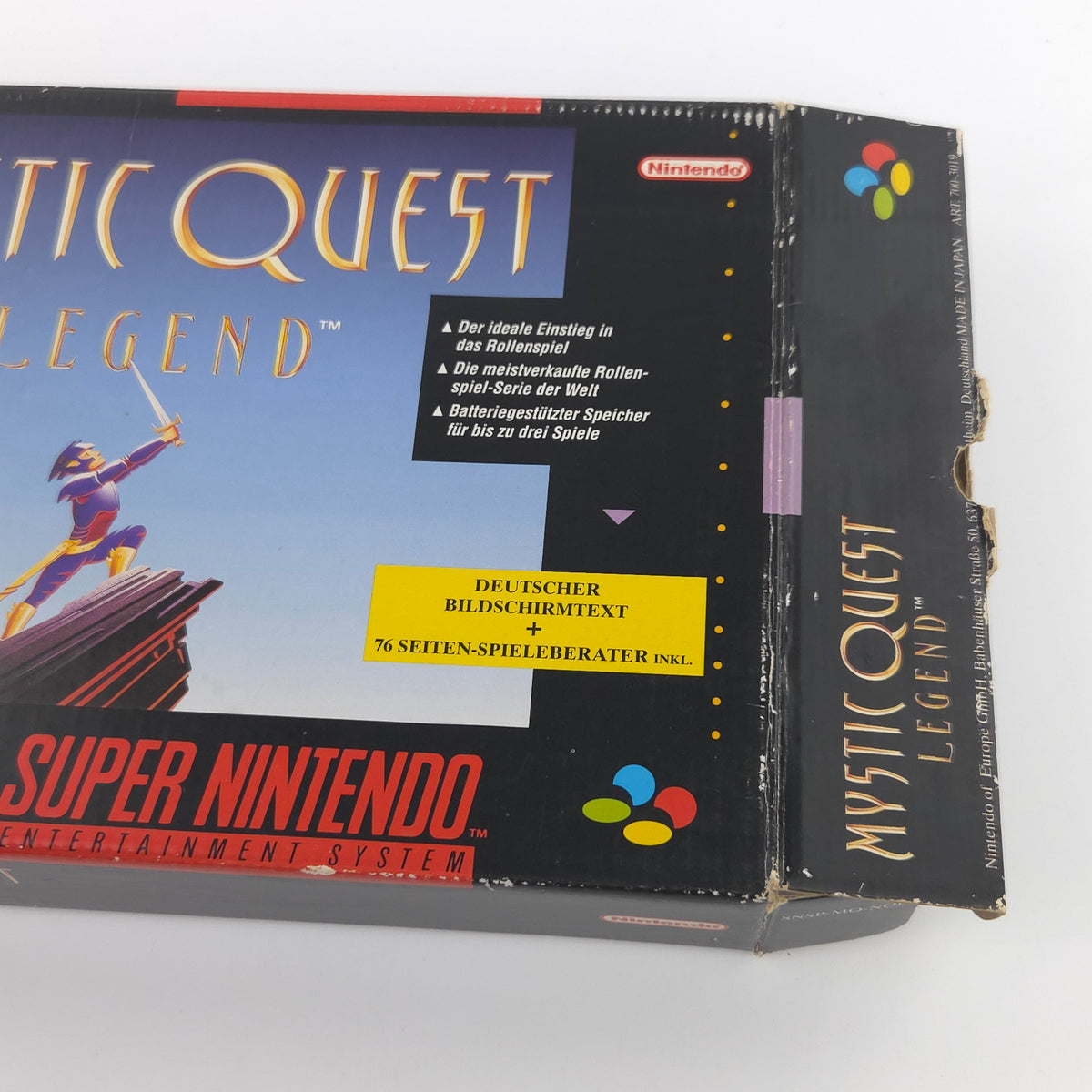 Super Nintendo Spiel – Mystic Quest Legend (OVP)
