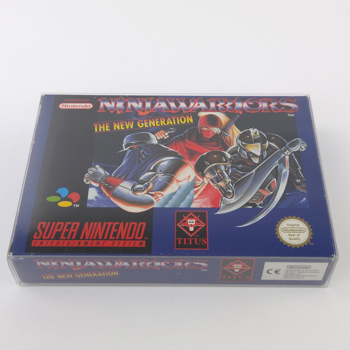 Super Nintendo Spiel – Ninja Warriors (SNES OVP)