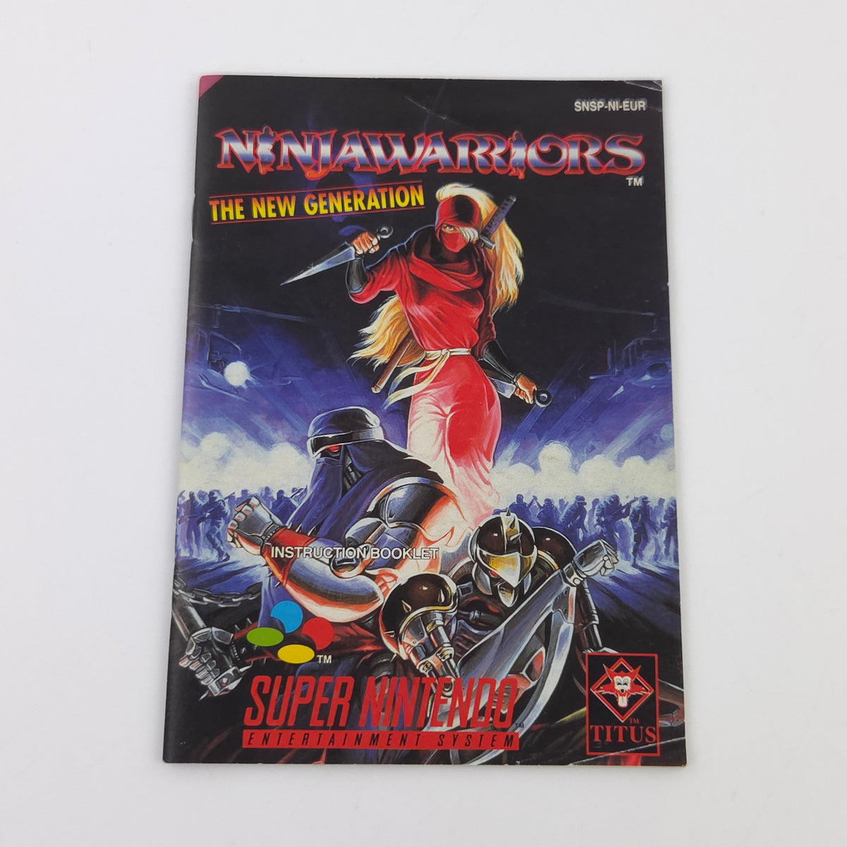Super Nintendo Spiel – Ninja Warriors (SNES OVP)