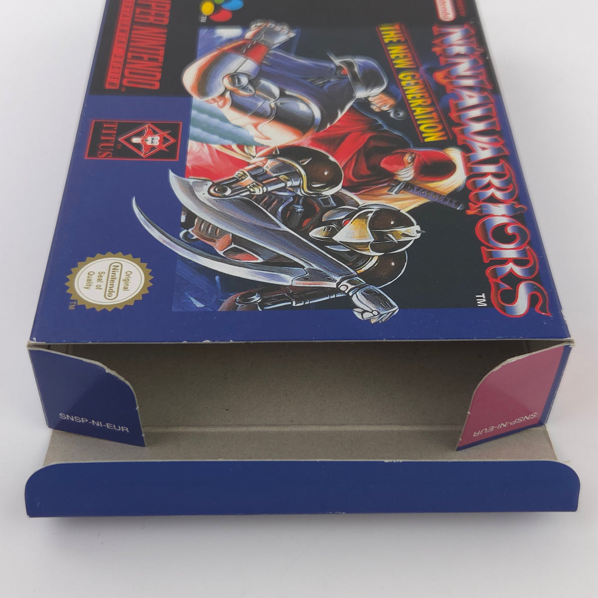 Super Nintendo Spiel – Ninja Warriors (SNES OVP)