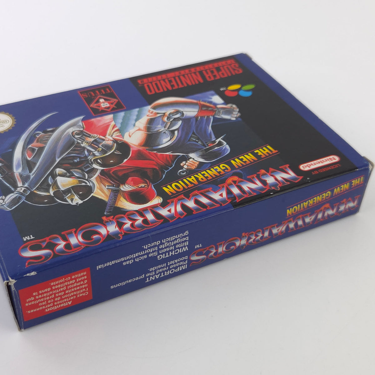 Super Nintendo Spiel – Ninja Warriors (SNES OVP)