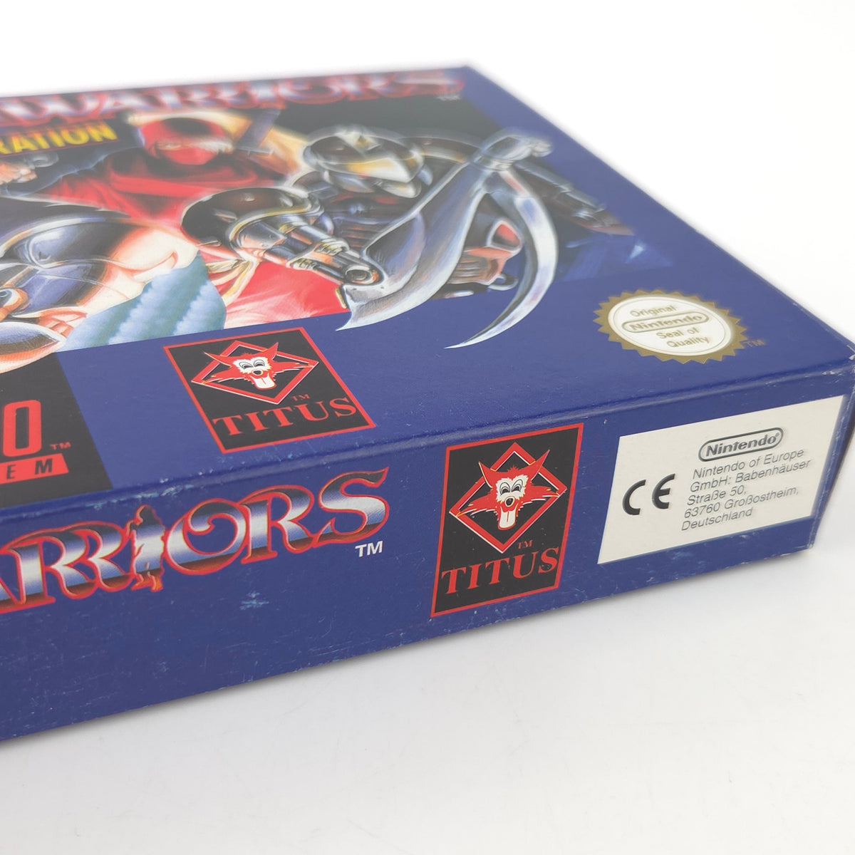 Super Nintendo Spiel Ninja Warriors OVP PAL EUR