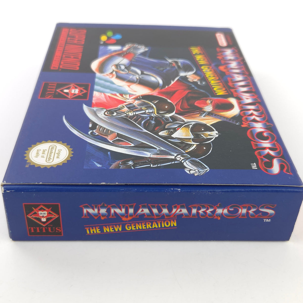 Super Nintendo Spiel Ninja Warriors OVP PAL EUR
