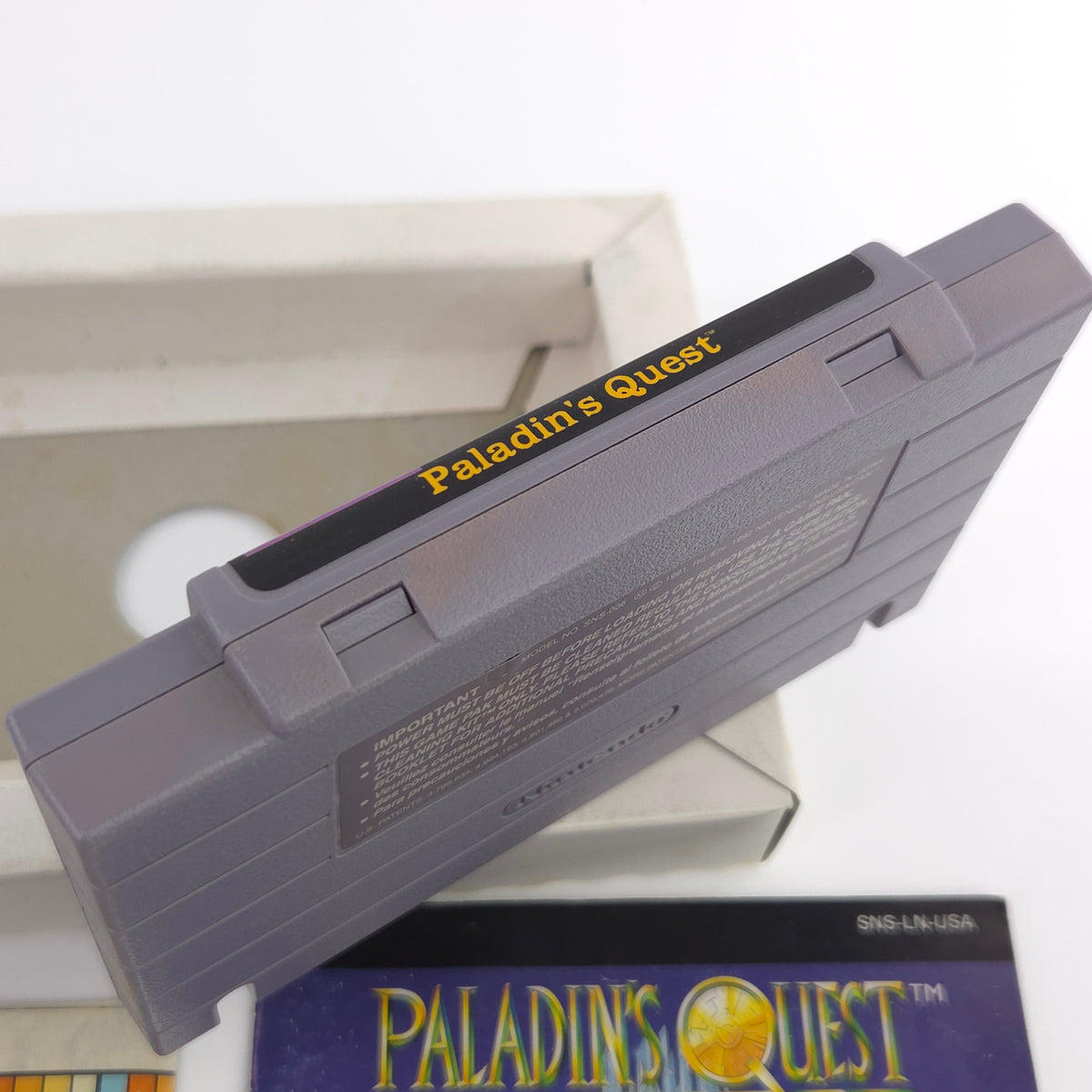 Super Nintendo Spiel – Paladins Quest (OVP NTSC-USA)