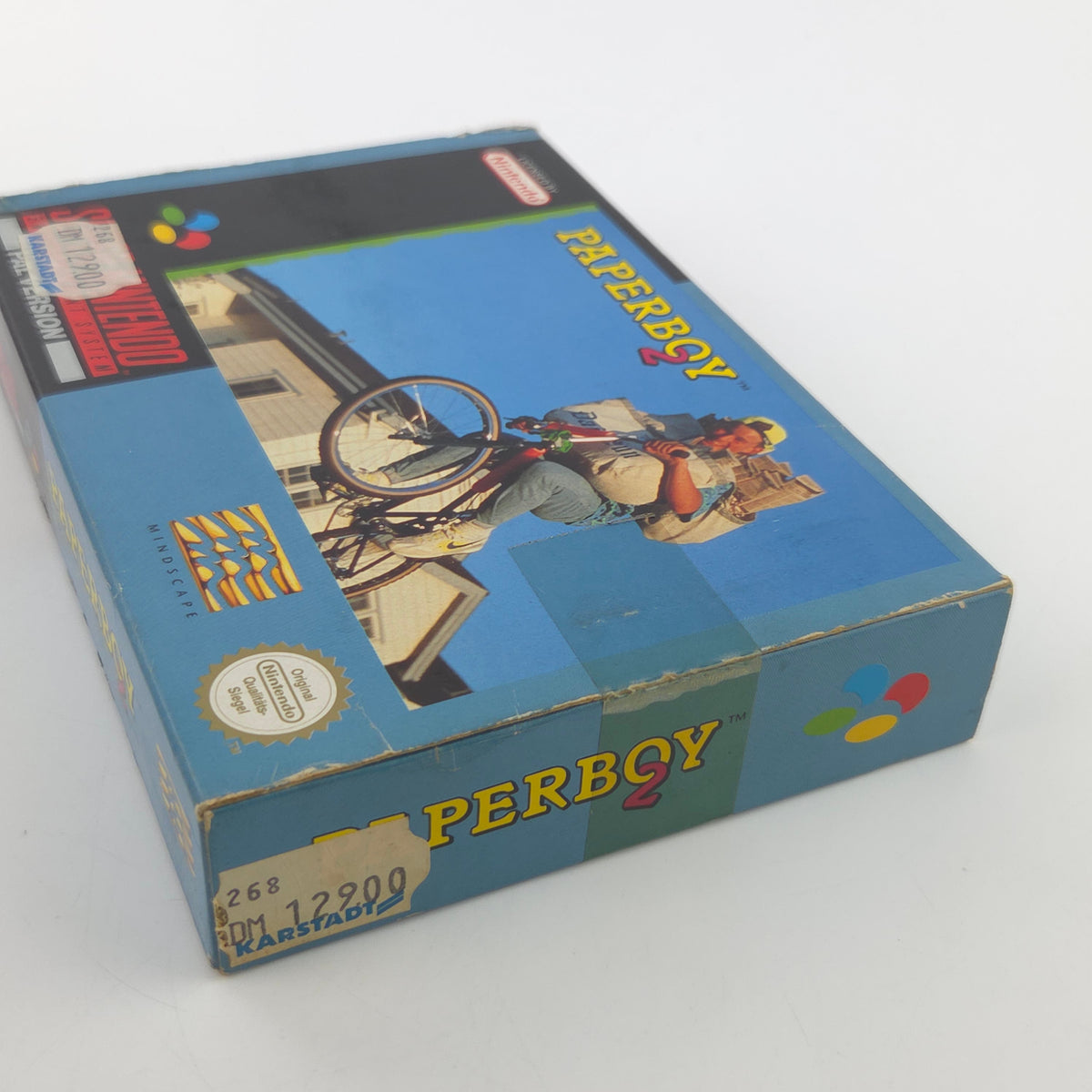 Super Nintendo Spiel Paperboy 2 OVP PAL DE