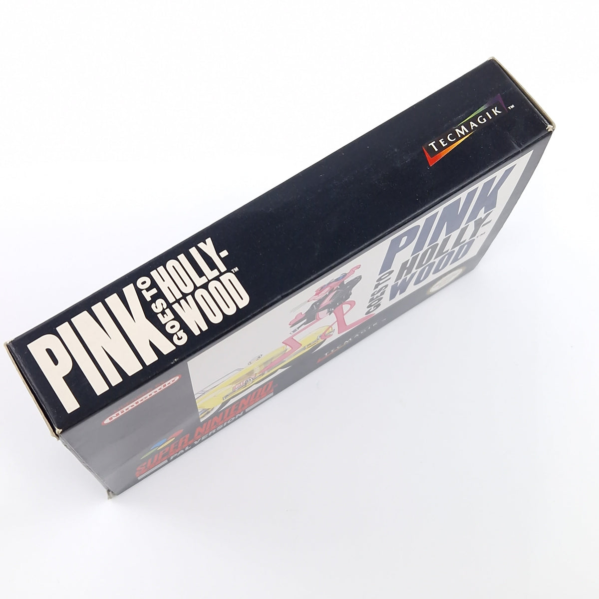 Super Nintendo Spiel – Pink Goes to Hollywood SNES PAL OVP