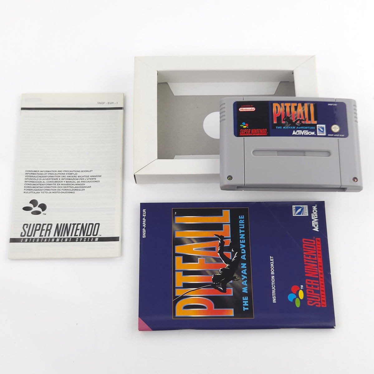 Super Nintendo Spiel – Pitfall The Mayan Adventure SNES