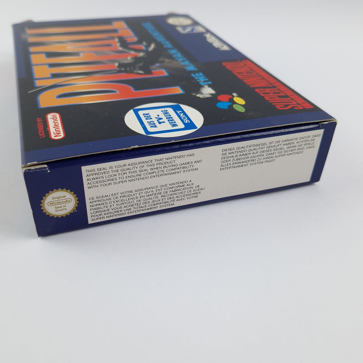 Super Nintendo Spiel – Pitfall The Mayan Adventure OVP PAL