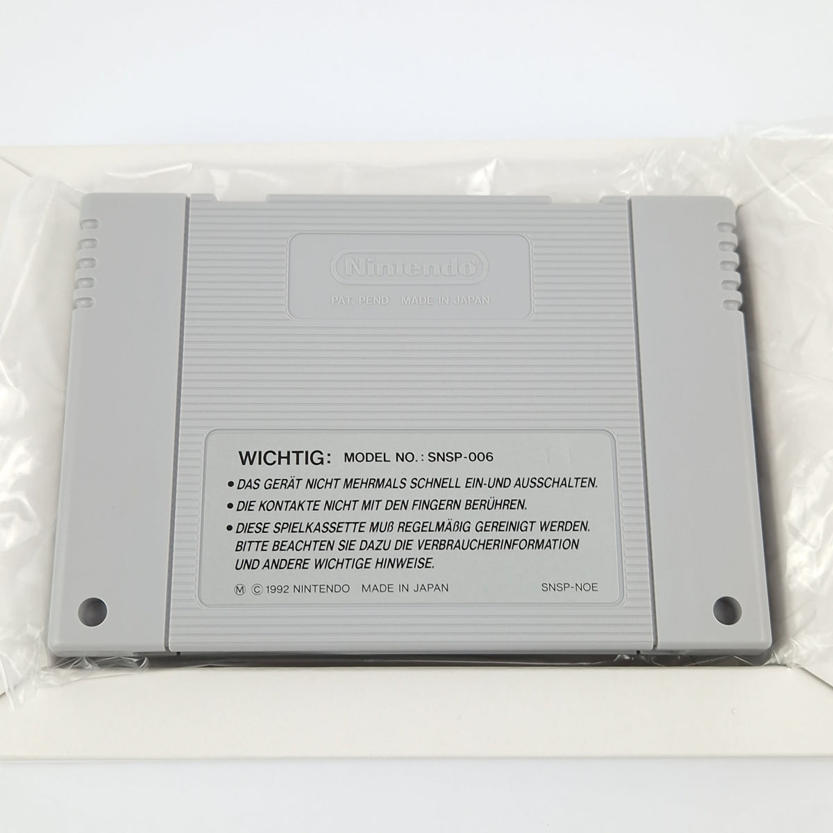 Super Nintendo Spiel – Plok OVP Anleitung PAL CIB SNES