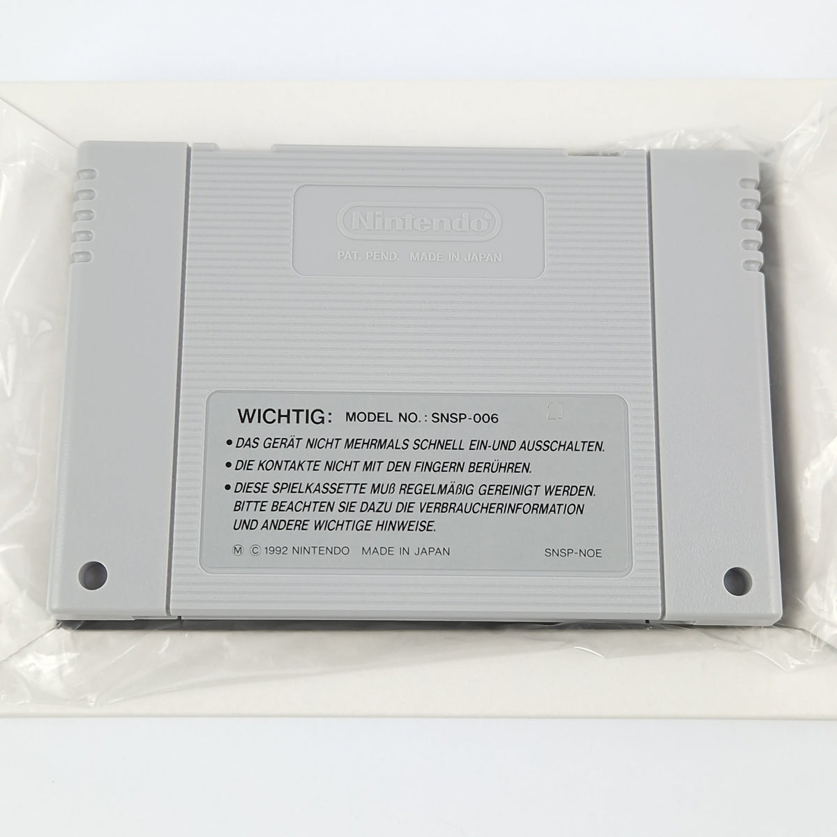 Super Nintendo Spiel – Popn TwinBee Rainbow Bell (OVP PAL)