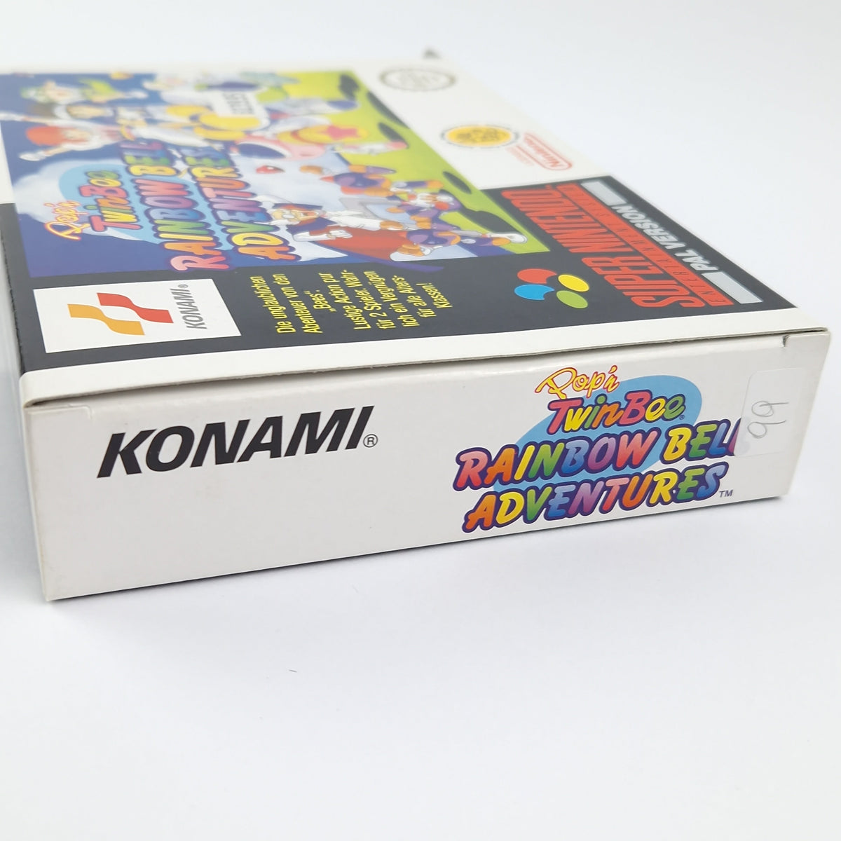 Super Nintendo Spiel – Popn TwinBee Rainbow Bell (OVP PAL)