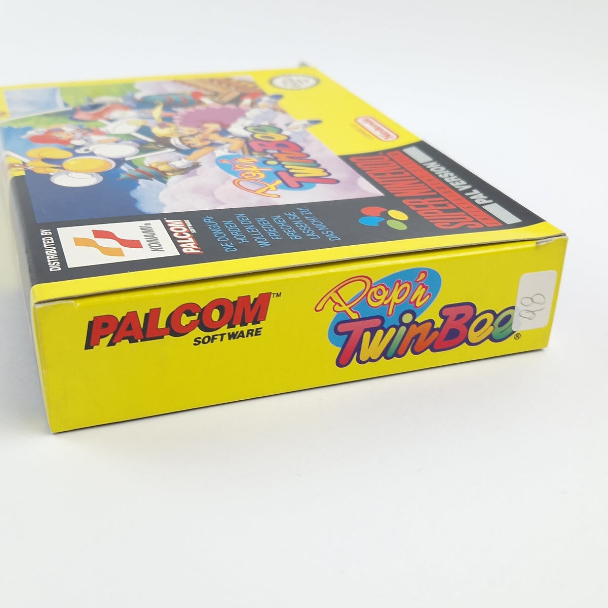 Super Nintendo Spiel – Popn TwinBee nahezu neuwertig OVP